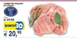 Esselunga Carré per tagliata di vitello offerta
