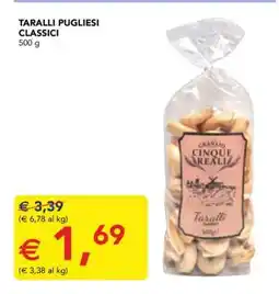 Esselunga TARALLI PUGLIESI CLASSICI offerta