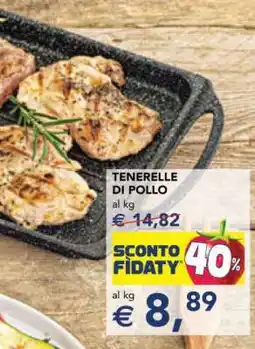 Esselunga Tenerelle di Pollo offerta