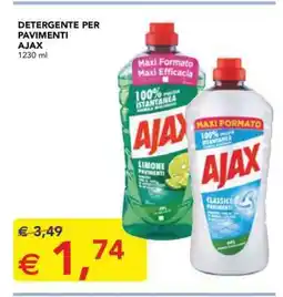 Esselunga Detergente per pavimenti Ajax offerta