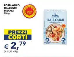 Esselunga FORMAGGIO HALLOUMI MERAKI offerta