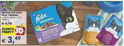 Esselunga BUSTINE PER GATTI FELIX ORIGINAL offerta