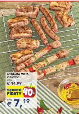 Esselunga Grigliata mista di suino offerta