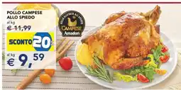 Esselunga POLLO CAMPESE ALLO SPIEDO offerta