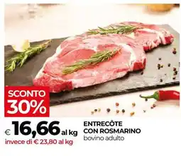 Coop ENTRECÔTE CON ROSMARINO offerta
