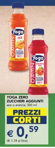 Esselunga YOGA ZERO ZUCCHERI AGGIUNTI offerta