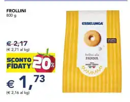 Esselunga Frollini offerta