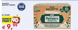 Esselunga SALVIETTE BABY-DRY PAMPERS offerta