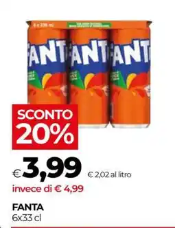 Coop Fanta offerta