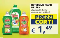 Esselunga Detersivo Piatti Nelsen offerta
