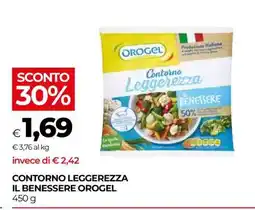 Coop CONTORNO LEGGEREZZA IL BENESSERE OROGEL offerta