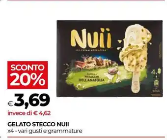 Coop GELATO STECCO NUII offerta