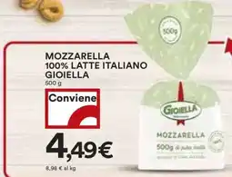 Coop MOZZARELLA 100% LATTE ITALIANO GIOIELLA offerta