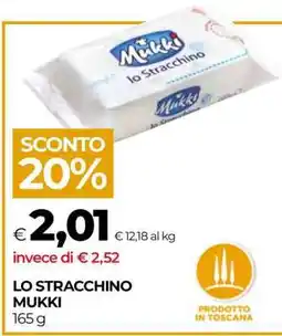 Coop LO STRACCHINO MUKKI offerta