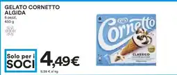 Coop GELATO CORNETTO ALGIDA offerta