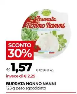 Coop Burrata Nonno Nanni offerta