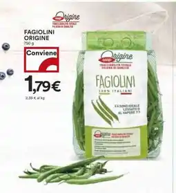 Coop FAGIOLINI ORIGINE offerta