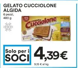 Coop GELATO CUCCIOLONE ALGIDA offerta
