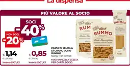 Coop Pasta di Semola di Grano Duro Rummo offerta