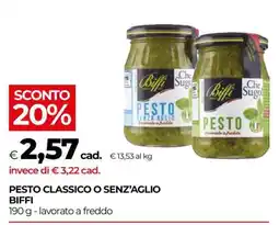 Coop PESTO CLASSICO O SENZ’AGLIO BIFFI offerta