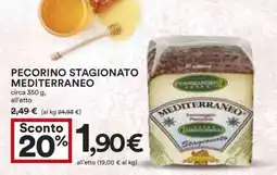 Coop PECORINO STAGIONATO MEDITERRANEO offerta