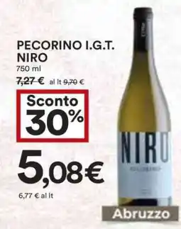 Coop PECORINO I.G.T. NIRO offerta