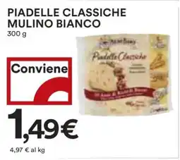 Coop Piadelle classiche Mulino Bianco offerta
