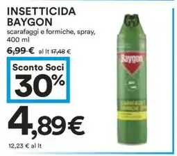 Coop INSETTICIDA BAYGON offerta