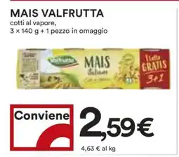 Coop MAIS VALFRUTTA offerta