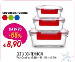 Famila SET 3 CONTENITORI offerta