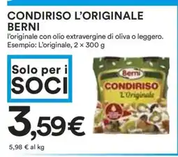 Coop CONDIRISO L’ORIGINALE BERNI offerta