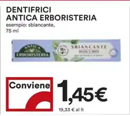 Coop Dentifrici Antica Erboristeria offerta