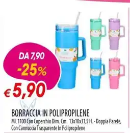 Famila BORRACCIA IN POLIPROPILENE offerta
