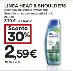 Coop LINEA HEAD & SHOULDERS offerta