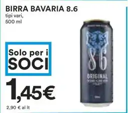Coop Birra Bavaria 8.6 offerta