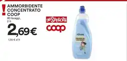 Coop Ammorbidente Concentrato Coop offerta