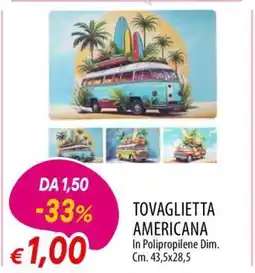 Famila TOVAGLIETTA AMERICANA offerta