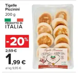 Carrefour Tigelle Piccinini offerta