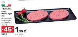 Carrefour Linea Hamburger Aia offerta