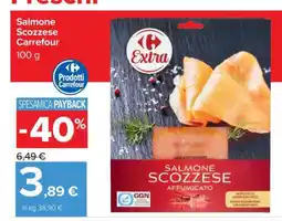 Carrefour Salmone Scozzese Carrefour offerta