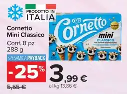 Carrefour Cornetto Mini Classico offerta