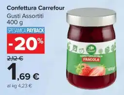 Carrefour Confettura Carrefour offerta