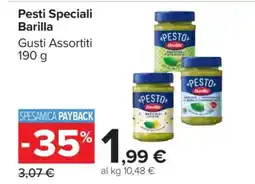 Carrefour Pesti Speciali Barilla offerta