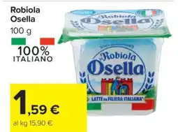 Carrefour Robiola Osella offerta