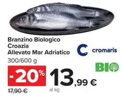 Carrefour Branzino Biologico offerta