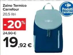 Carrefour Zaino Termico Carrefour offerta