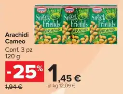 Carrefour Arachidi Cameo offerta