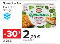 Carrefour Spinacine Aia offerta