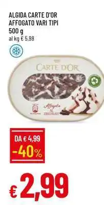 Famila ALGIDA CARTE D'OR AFFOGATO VARI TIPI offerta