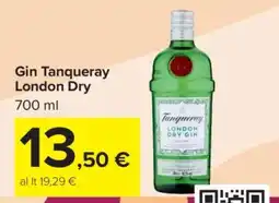 Carrefour Gin Tanqueray London Dry offerta